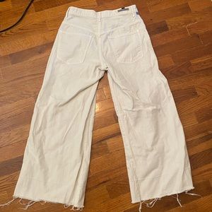 Citizens of Humanity Wide Leg Cream Denim